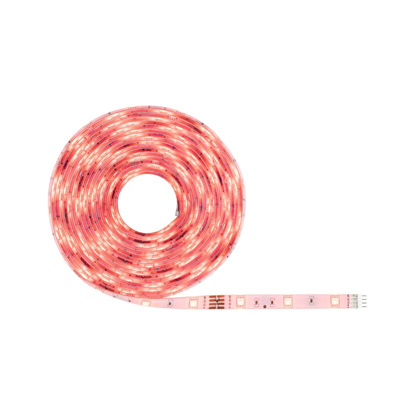 LED-Streifen-Komplettset 'SimpLED' mehrfarbig 5 m 505 lm 24 W mit Stecker