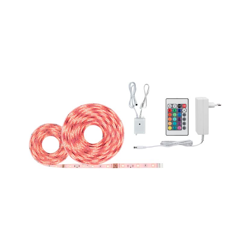 LED-Streifen-Komplettset 'SimpLED' mehrfarbig 5 m 760 lm 28,5 W mit Stecker