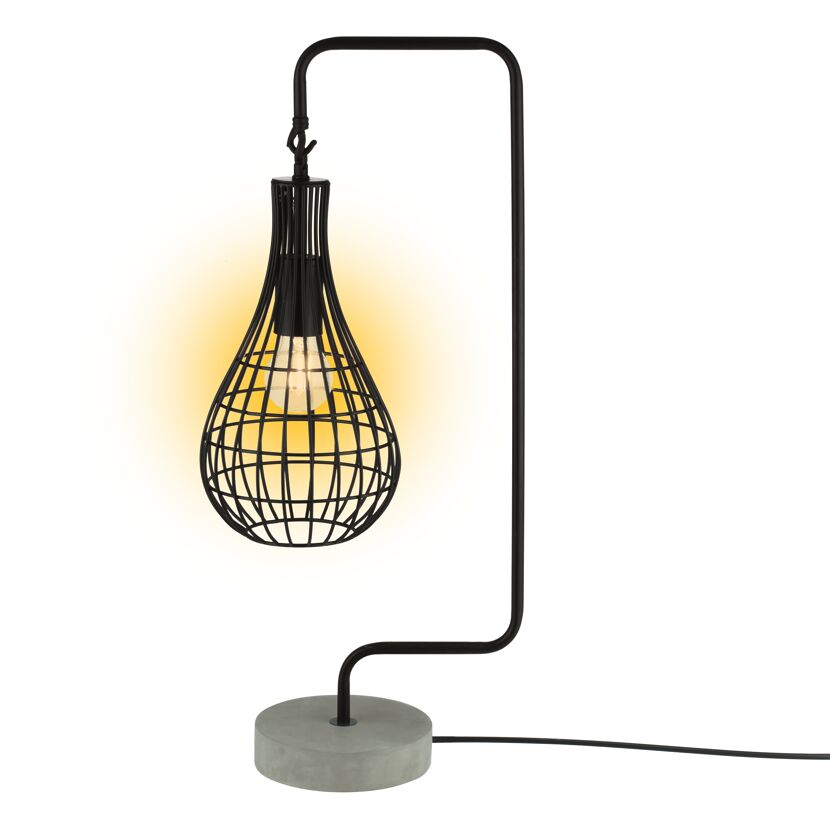 Tischleuchte im Industrial Design