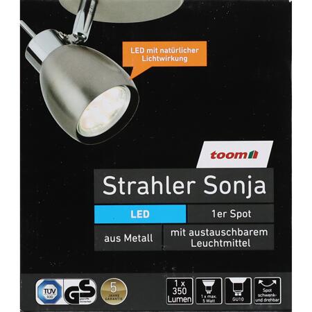 4. Bild von LED-Wohnraumstrahler 'Sonja' 1-flammig