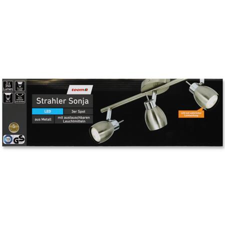 5. Bild von LED-Wohnraumstrahler 'Sonja' 3-flammig