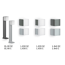 LED-Wegeleuchte 'GL 80 SC' mit Bewegungsmelder anthrazit 9,1 W 11 x 63,3 cm