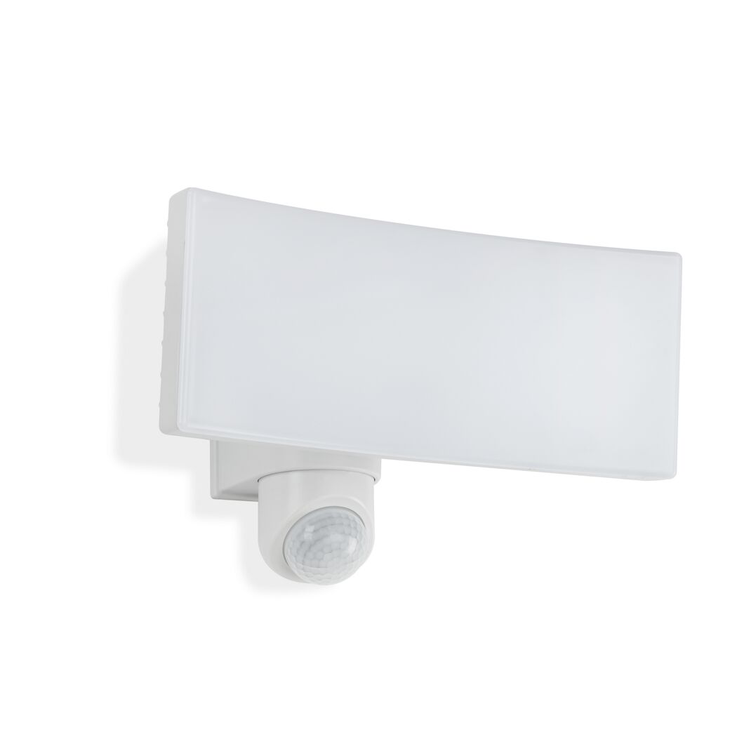 LED-Außenwandstrahler 'Lima' mit Bewegungssensor 30 W 2600 lm neutralweiß IP 44 18 x 19 cm