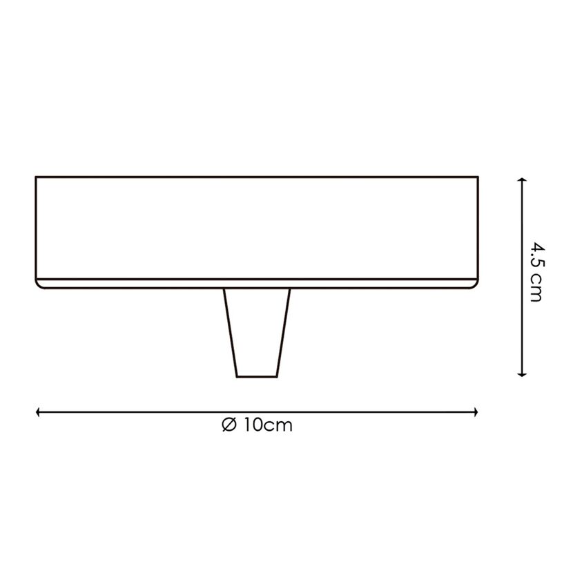 Baldachin 'Home Sweet Home' Metall 1 Licht kupferfarben