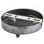 Baldachin 'Home Sweet Home' Metall 3 Lichter anthrazit
