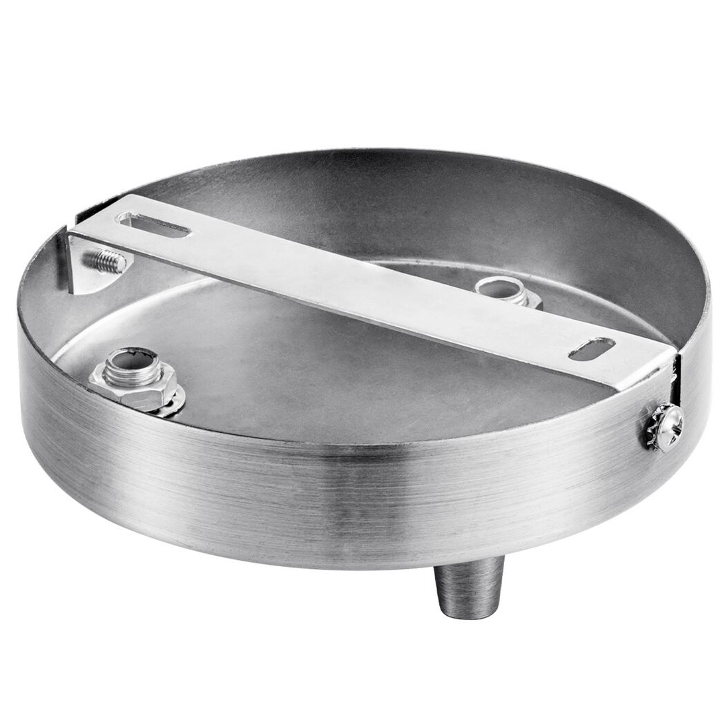 Metall-Baldachin, stahlfarben matt