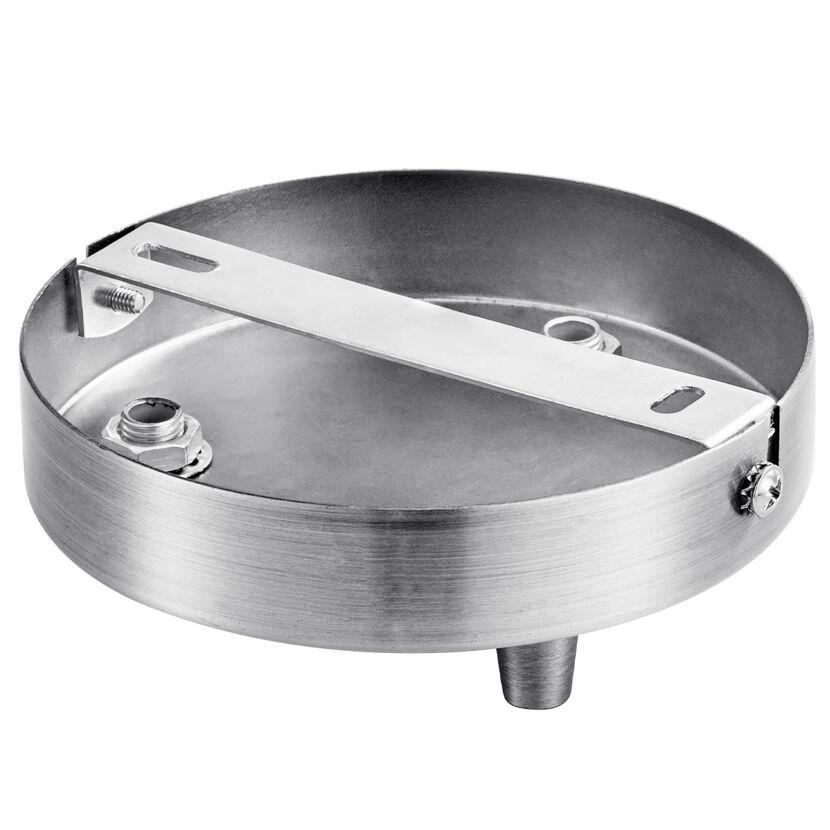 Metall-Baldachin, stahlfarben matt