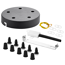 Baldachin 'Home Sweet Home' Metall 5 Lichter schwarz