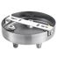Metall-Baldachin, Stahl matt
