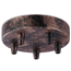 Baldachin 'Home Sweet Home' Metall 5 Lichter rostfarben