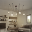 Baldachin 'Home Sweet Home' Metall 5 Lichter rostfarben