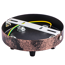 Baldachin 'Home Sweet Home' Metall 5 Lichter rostfarben