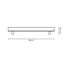 Baldachin 'Home Sweet Home' Metall 2 Lichter schwarz