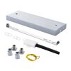Metall Baldachin mit Montagematerial