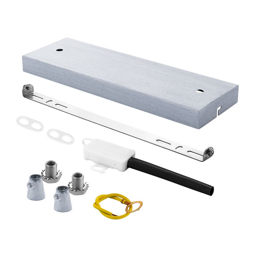 Metall Baldachin mit Montagematerial
