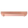 Leuchtenbaldachin kupferfarben Metall 30 x 9,5 x 4,5 cm