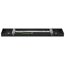 Leuchtenbaldachin schwarz Metall 47 x 9,5 x 4,5 cm