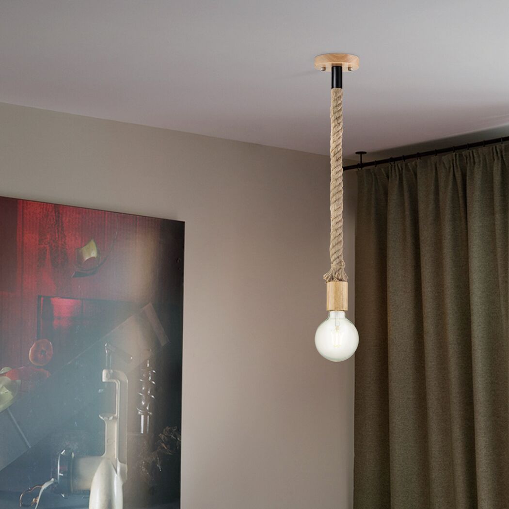 Pendelleuchte 'Leonardo' E27 10 W Ø 10 x 100 cm