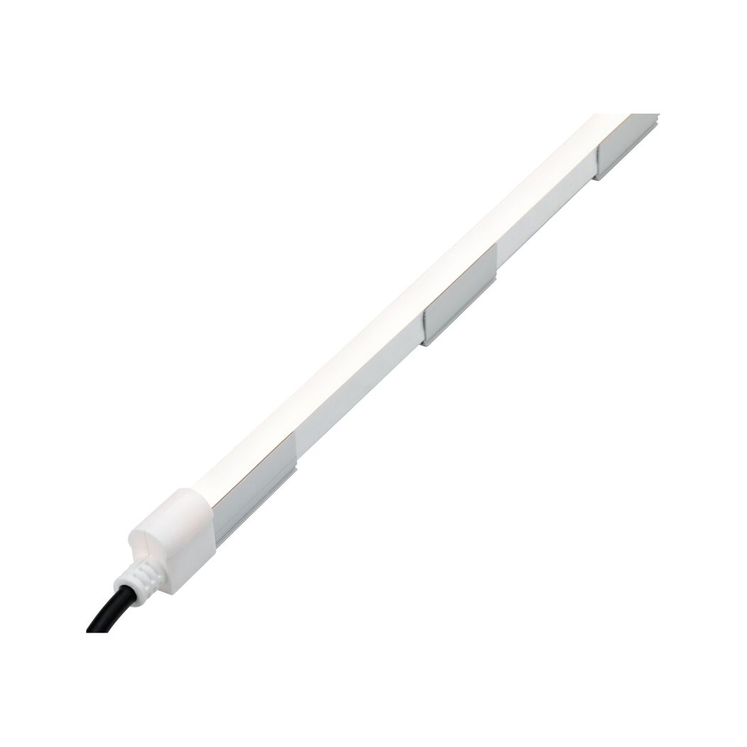Weiße LED-Neonröhre mit Anschlusskabel