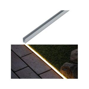Aluminiumprofil 'Plug & Shine Neon' silbern 1 m