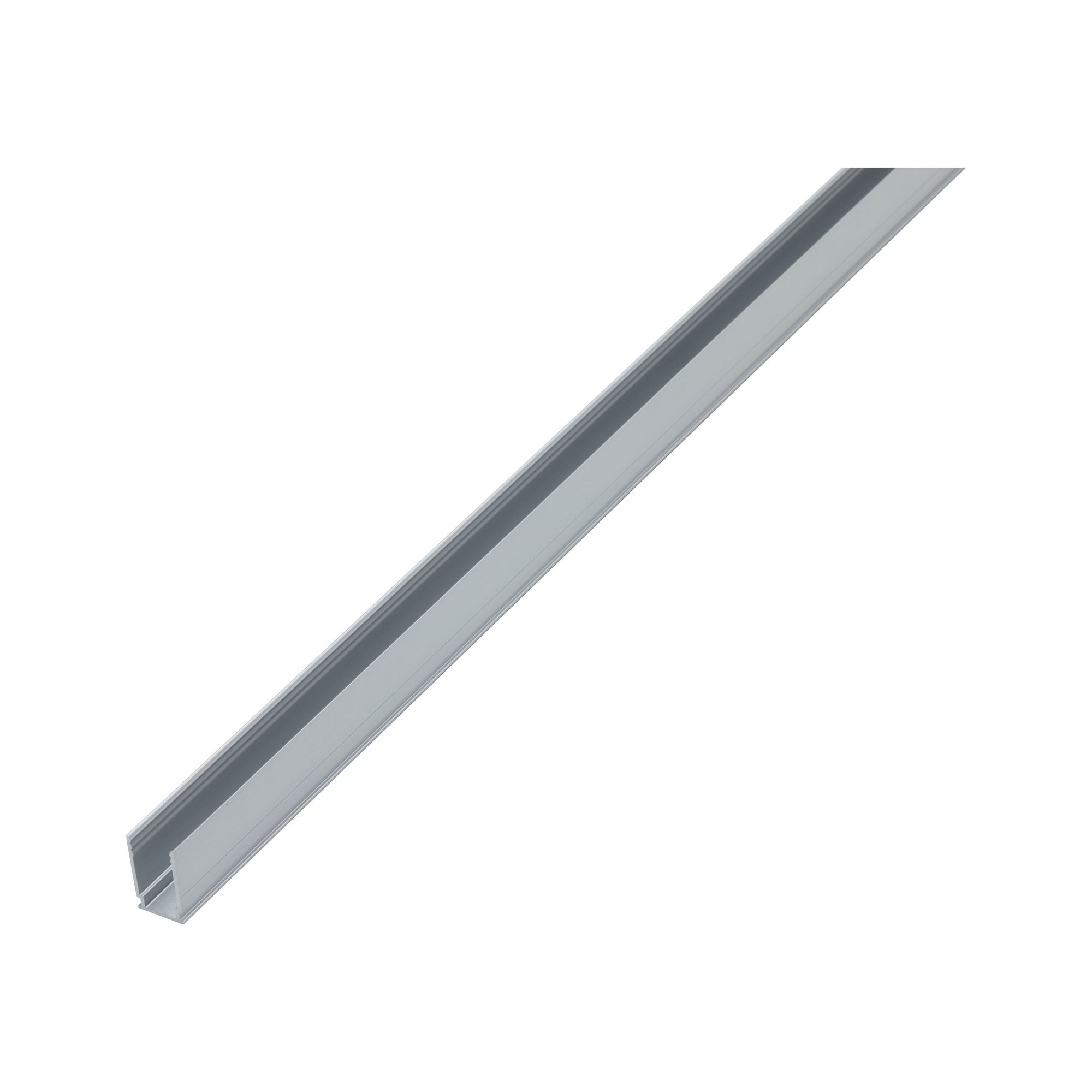 Aluminiumprofil 'Plug & Shine Neon' silbern 1 m + product picture