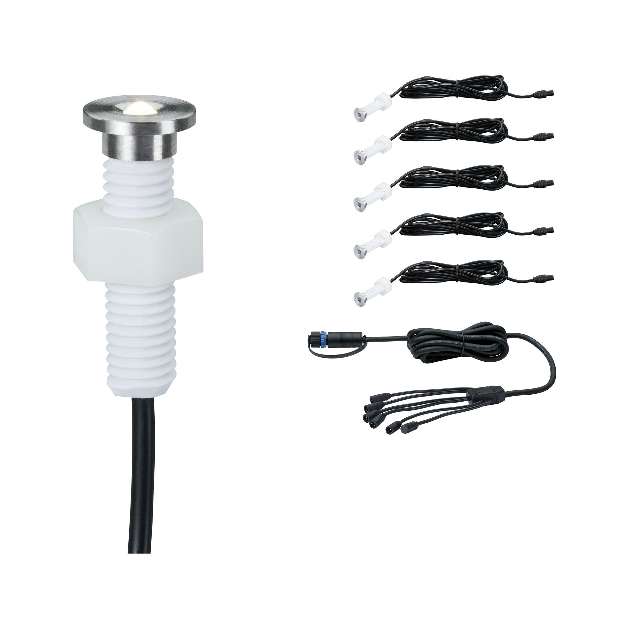 LED-Beleuchtung 'Plug & Shine MicroPen II'-Set silbern + product picture