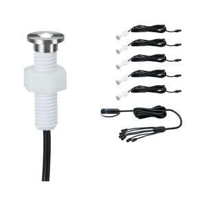 LED-Beleuchtung 'Plug & Shine MicroPen II'-Set silbern