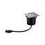 Bodeneinbauleuchte 'Plug & Shine Floor' 10 x 10 cm silbern