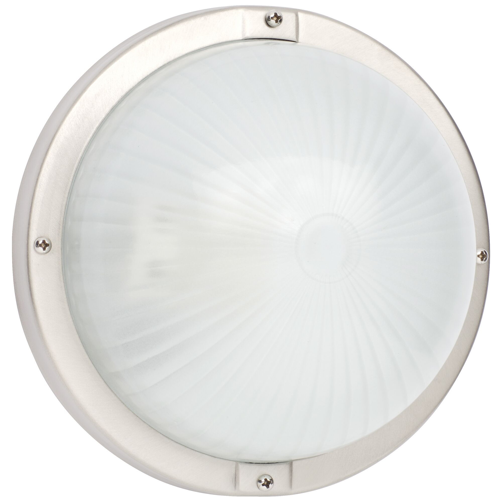 Runde Deckenleuchte Philipp AL mit satiniertem Glas