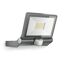 LED-Wandstrahler 'XLED ONE S' mit Bewegungsmelder anthrazit 22,9 x 19,5 cm 18,6 W