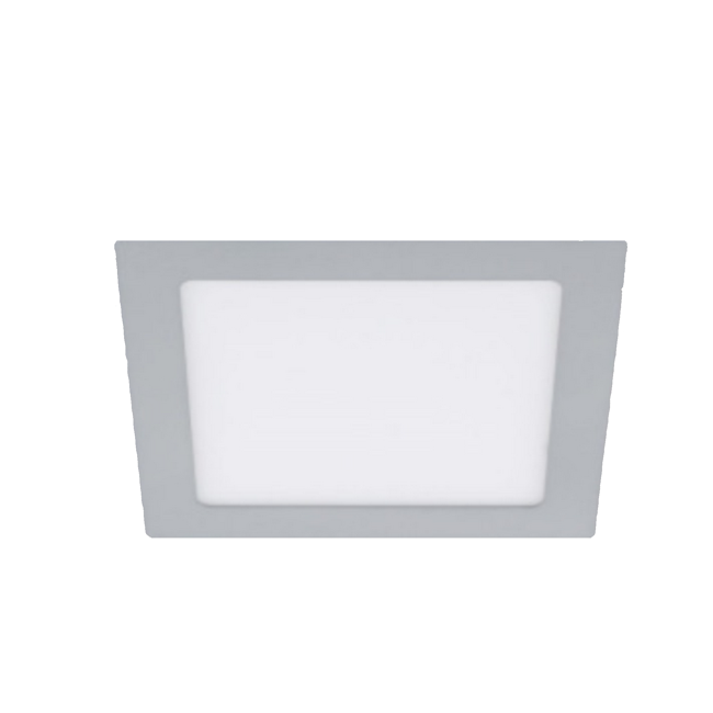 Bild von LED-Aufbauleuchte Metall 17 x 17 cm grau