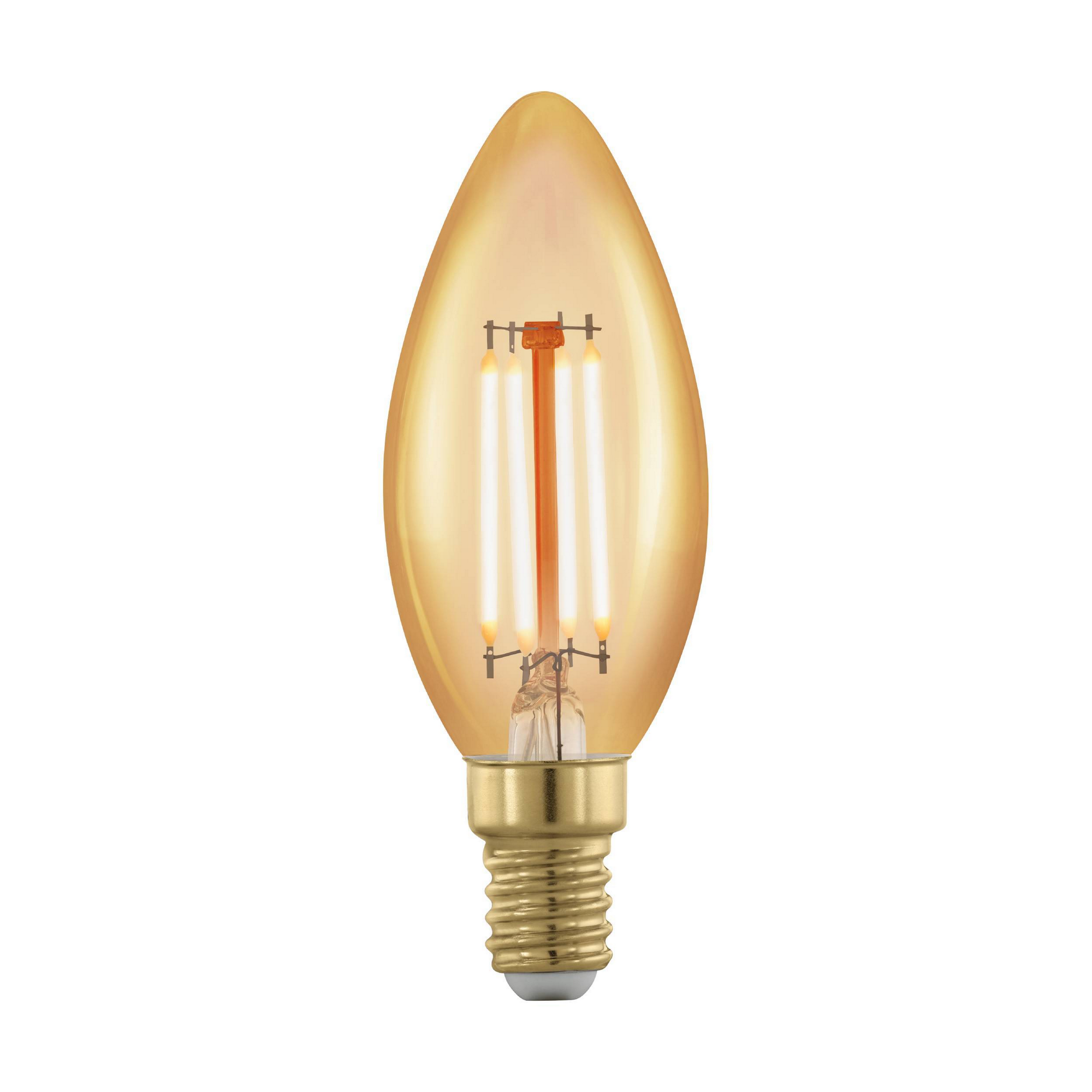 LED-Kerzenlampe 'Vintage Gold' E14, 320 lm, 4 W + product picture