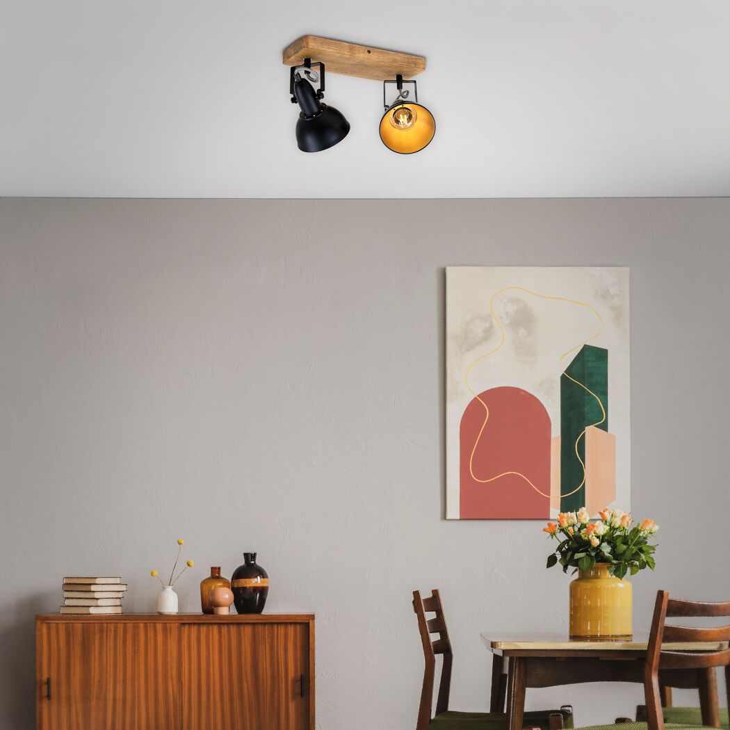 Spot 'Barnim' 2-flammig E14 11 x 15,7 x 28 cm