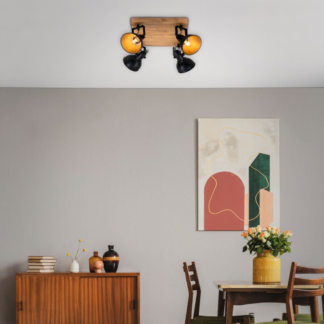 Spot 'Barnim' 4-flammig E14 28 x 15,7 x 28 cm