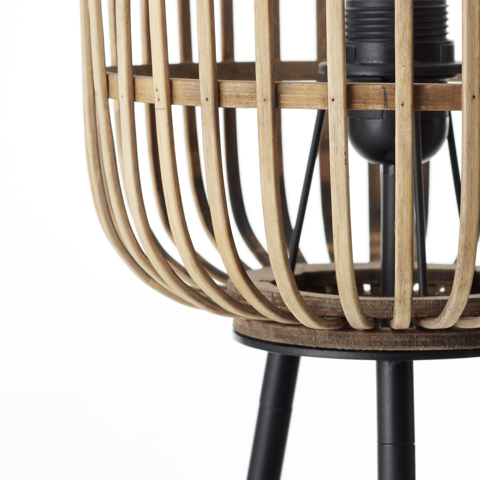 Stehleuchte 'Woodrow' rattan 130 cm + product picture