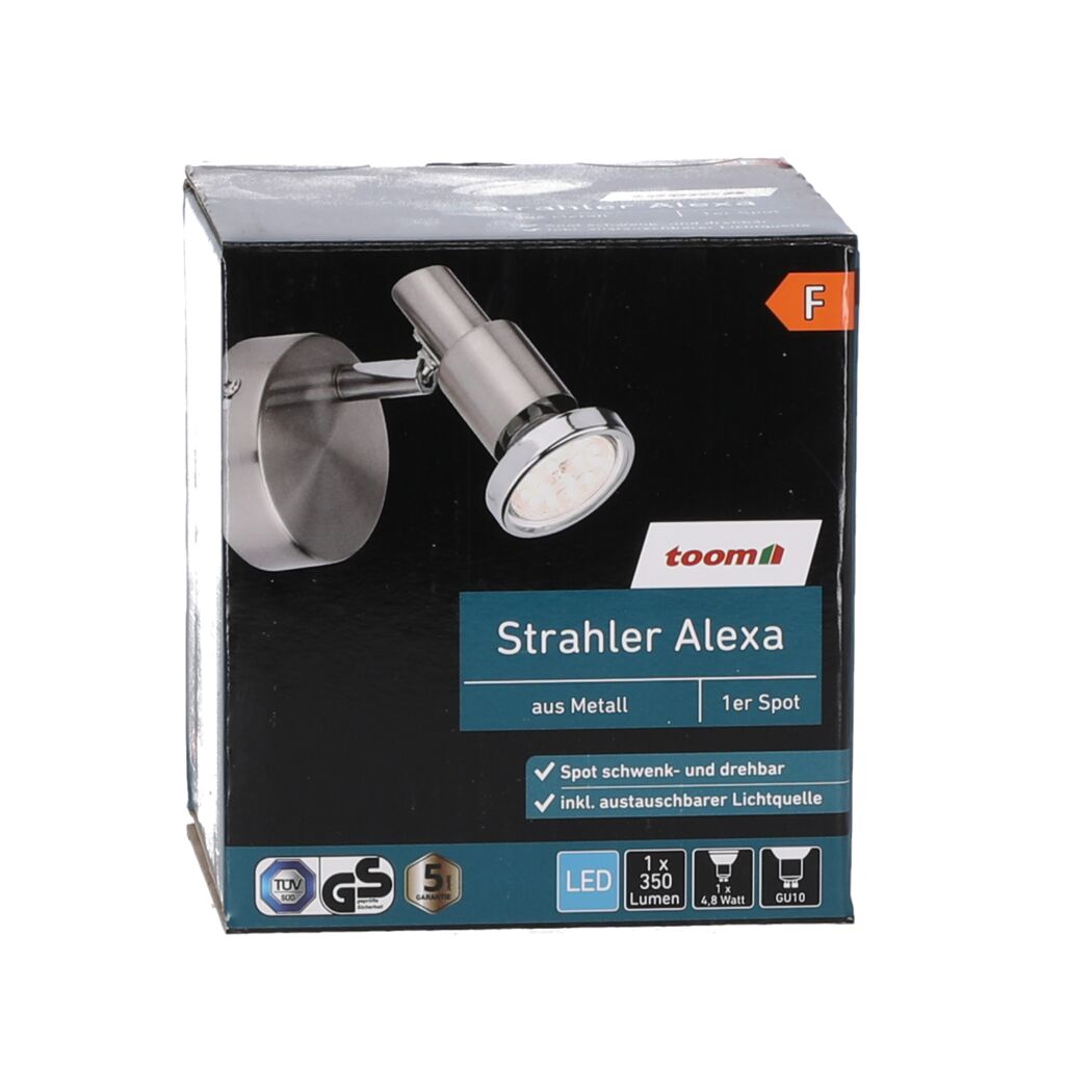 LED-Spot 'Alexa' 1-flammig GU10 350 lm warmweiß 8,1 x 10,7 cm