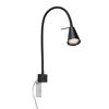 LED-Leselampe 'Tuso' GU10 5 W 400 lm warmweiß Ø 5,8 x 40,3 cm