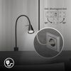 LED-Leselampe 'Tuso' GU10 5 W 400 lm warmweiß Ø 5,8 x 40,3 cm