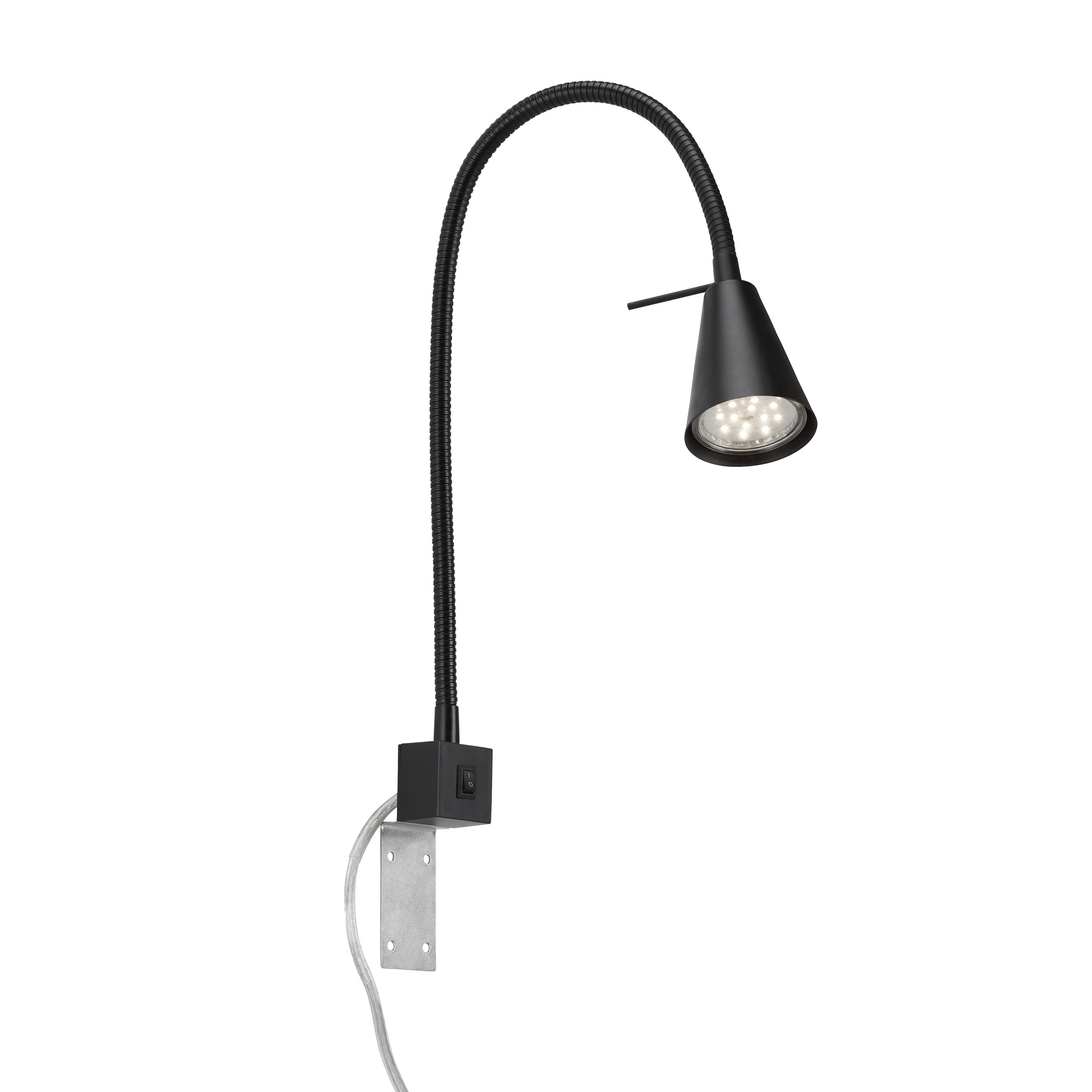 LED-Leseleuchte 'Tuso' schwarz 40,3 x 21,7 cm + product picture