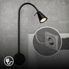 LED-Leselampe 'Tusa' GU10 5 W 400 lm warmweiß Ø 8 x 45 cm