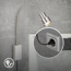 LED-Leseleuchte 'Tusi' nickel matt 57,7 x 11,5 x 6 cm 400 lm, mit Touchfunktion