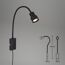 LED-Leseleuchte 'Tusi' schwarz 57,7 x 11,5 x 6 cm 400 lm, mit Touchfunktion