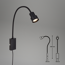 LED-Leseleuchte 'Tusi' schwarz 57,7 x 11,5 x 6 cm 400 lm, mit Touchfunktion