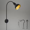 LED-Leselampe 'Hygge' E14 25 W Ø 8 cm