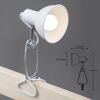 Klemmlampe 'Fix' E14 8 W 11 x 13 x 30,5 cm