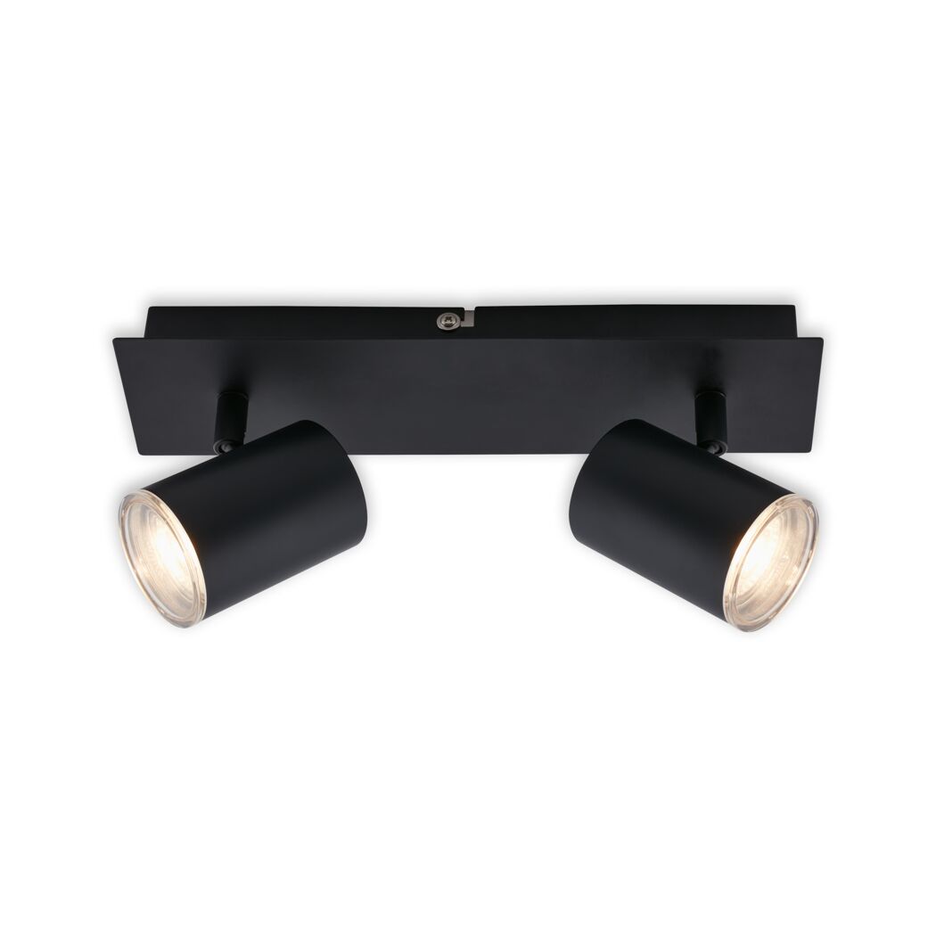 LED-Badspot 'Banyo' 2-flammig GU10 5 W 9,9 x 11,2 x 29 cm