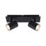 LED-Spotleuchte 'Banyo' schwarz 29 x 9,9 x 11,2 cm 2-flammig