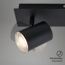 LED-Spotleuchte 'Banyo' schwarz 29 x 9,9 x 11,2 cm 2-flammig