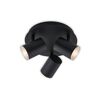 LED-Badspot 'Banyo' 3-flammig GU10 5 W 21 x 11,2 x 21 cm
