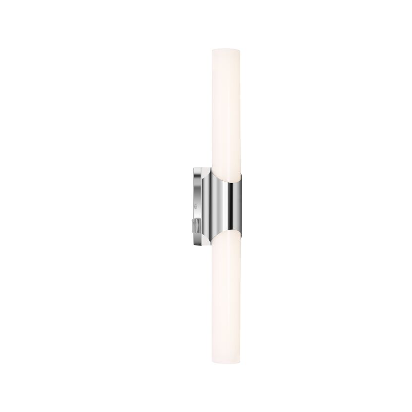 LED-Spiegelleuchte 'Klak' chromfarben/weiß 47 x 6,5 x 6,8 cm 1300 lm